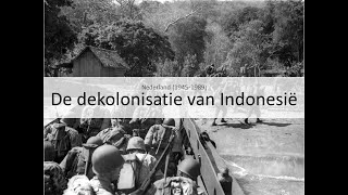 1 De dekolonisatie van Indonesië vmbo eindexamen  Nederland 19451989 [upl. by Frisse]