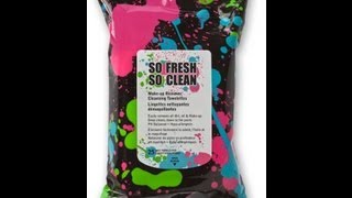 Product ReviewSo Fresh So Clean Makeup Remover Cleansing Towelettes [upl. by Ngo382]