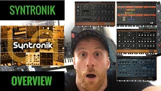 IK Multimedia Syntronik Overview  GUI Review [upl. by Saisoj]