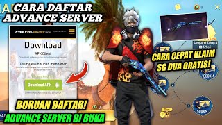 CARA DAFTAR ADVANCE SERVER FF 2024  CARA CEPAT KLAIM SHOTGUN 2 GRATIS RAMADHAN  Free Fire [upl. by Levana]