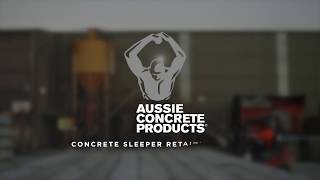 Aussie Concrete Products Concrete Retaining Walls [upl. by Drescher]