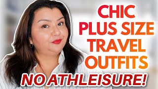 Chic and Polished Plus Size Travel Outfit Ideas ✈️ [upl. by Genia]