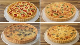 How to Make a Quiche – 4 Easy Recipes [upl. by Weidner309]