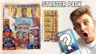 I PACKED A 100 CLUB  Match Attax 201920 Starter Pack [upl. by Nnylyma395]