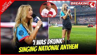 Ingrid Andress  I Was Drunk Singing National Anthem [upl. by Otrebla]