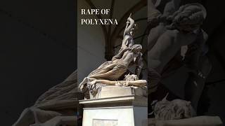 Rape of Polyxena Piazza Della Signoria August 2019 firenze renaissance italia art uffizi [upl. by Nataniel515]