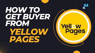 Yellow Page থেকে বায়ার নিয়ে আসুন  How To Get Buyer In Yellow Pages  Sharah Academy [upl. by Melleta218]