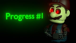 Five Nights at Marios 3  3D Remastered Progress 1 Outdated [upl. by Fayina]