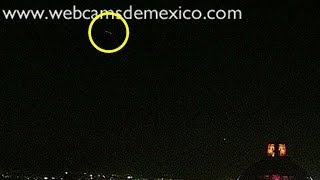 Zoom al Meteoro  Objeto No Identificado del 30 de enero 2014 captado desde la Ciudad de México [upl. by Suivatal]