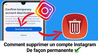 Comment supprimer un compte InstagramDe manière permanente rapide et facile [upl. by Assiroc]