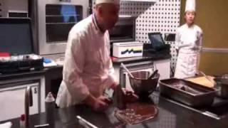 Making chocolate ganache with Le Cordon Bleu Ottawa [upl. by Ramej477]