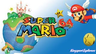 N64  Super Mario 64 60FPS [upl. by Cooe442]