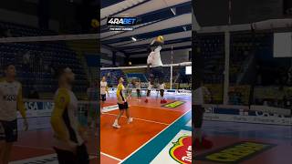 jump spike volleyball volley sport sports [upl. by Atalanta]