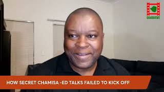 WATCH LIVE How secret Chamisa Mnangagwa talks failed to kick Off [upl. by Bloomer]