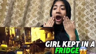 Girl kept in fridge 😱reaction to creepy video The Khan Family trending reaction thekhanfamily [upl. by Solon]