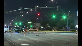 Deadly crash causes closure of Mesa intersection early Wednesday morning [upl. by Nuahs]