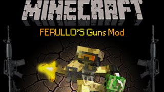 Minecraft how to install Ferullos Guns Mod 2015 Working [upl. by Ynnol739]