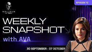 AI Tech Weekly Snapshot with AVA  October 7 [upl. by Nylorahs]