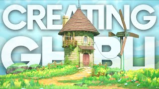 Creating a GhibliInspired Environment in Unreal Engine [upl. by Nagorb]