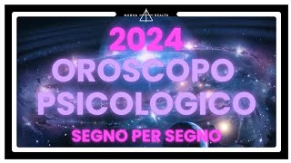 OROSCOPO 2024 SEGNI ZODIACALI [upl. by Dusty]