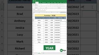 Excel Year Analysis Exploring the YEAR Function for Accurate Year Extraction [upl. by Ycrep668]