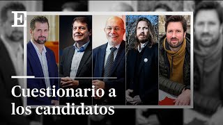 ELECCIONES CASTILLA Y LEÓN  Los candidatos responden a 3 días de la votación  EL PAÍS [upl. by Burtis]