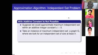 Approximation Algorithm Independent Set Problem [upl. by Dorran166]