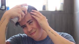 Male Vloggers Secrets to Thicker Hair – Revivogen [upl. by Neehs502]