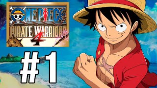 ONE PIECE PIRATE WARRIORS 4 1  GAMEPLAY DO INÍCIO PORTUGUÊS [upl. by Ajak521]