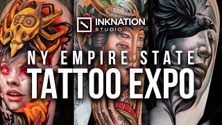 The inknation studio experience in New York Empire State Tattoo Expo [upl. by Hightower]