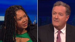 Student Keeps TRIGGERING Piers Morgan in Fiery Interview [upl. by Yerocal]