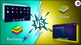 BlueStacks 5 vs BlueStacks 4 Which Version is Best For Low End PC 2024 [upl. by Idelson]