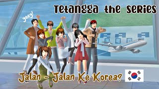 TETANGGA THE SERIES  Jalan jalan ke Korea  DRAMA SAKURA SCHOOL SIMULATOR [upl. by Tammi290]