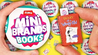 Opening And Reviewing The Mini Brands Books [upl. by Marlee497]