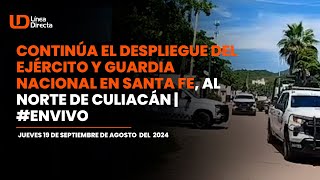 Reportan operativo de militares y sobrevuelo de helicópteros en sector Santa Fe de Culiacán [upl. by Namron872]