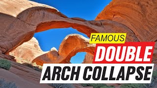 Utahs Iconic Double Arch Collapses [upl. by Yc]