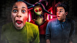 Brother amp Sister PLAY SCARIEST GAME EVER [upl. by Airahs]