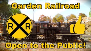 Gibsonville Garden Railroad  November 2nd 2024 [upl. by Hiasi135]