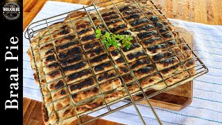 How to make a Boerewors Braai Pie  Braai recipes  Sausage and cheese filled pastry  South African [upl. by Stag280]