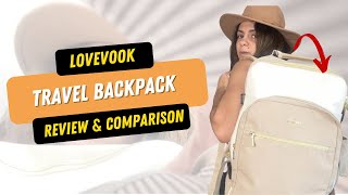 New Review Viral Travel Backpack Comparison with Lovevook [upl. by Nodnarb]