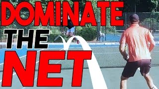 Tennis Footwork Dominate the Net with the Holding Pattern Split Step [upl. by Lois]