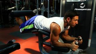 Hamstring Exercises  Lever Lying Leg Curl [upl. by Dianne885]