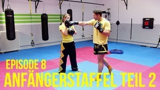 Kickbox Training 8  Punch ausführlich erklärt  Kurze Liegestütze  Anfängerstaffel Teil 2  Köln [upl. by Oedama]