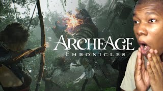 ArcheAge Chronicles  First Announce Trailer  PS5 Games REACTION [upl. by Llennahs]