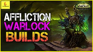 Affliction Warlock Talent Builds Guide WoW Legion  LevellingSoloing  Single Target amp AoE Builds [upl. by Ekul451]