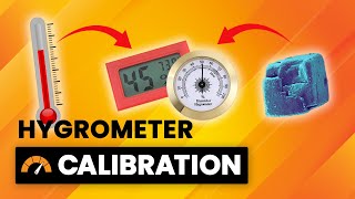 How to Calibrate a Hygrometer Dont Make These Two Common Mistakes [upl. by Aicilat]