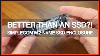 Simplecom SE503 M2 NVMe SSD to USB 31 Gen 2 Type C Enclosure  Review [upl. by Eanerb]