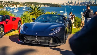 Taking My NLargo Ferrari 812 GTS to Cars and Coffee [upl. by Dinesh817]