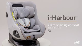 Joie Signature iHarbour™  iSize spinning car seat [upl. by Kissel204]