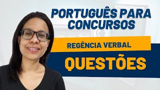 📌REGÊNCIA VERBAL QUESTÕES COMENTADAS de REGÊNCIA VERBAL  Prof Eliane Vieira [upl. by Alle367]